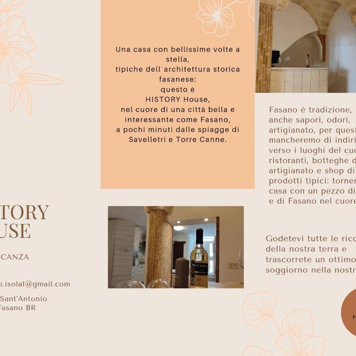 History House Fasano Exterior foto